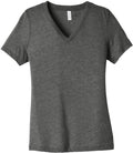 Bella+Canvas Ladies Relaxed Triblend V-Neck Tee