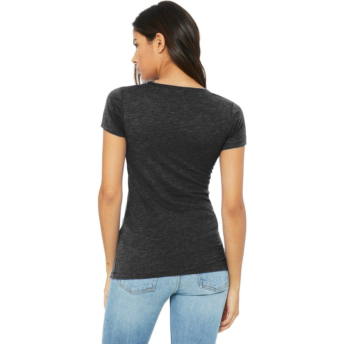 no-logo Bella+Canvas Ladies Triblend Short Sleeve Tee-Regular-Bella&Canvas-Thread Logic
