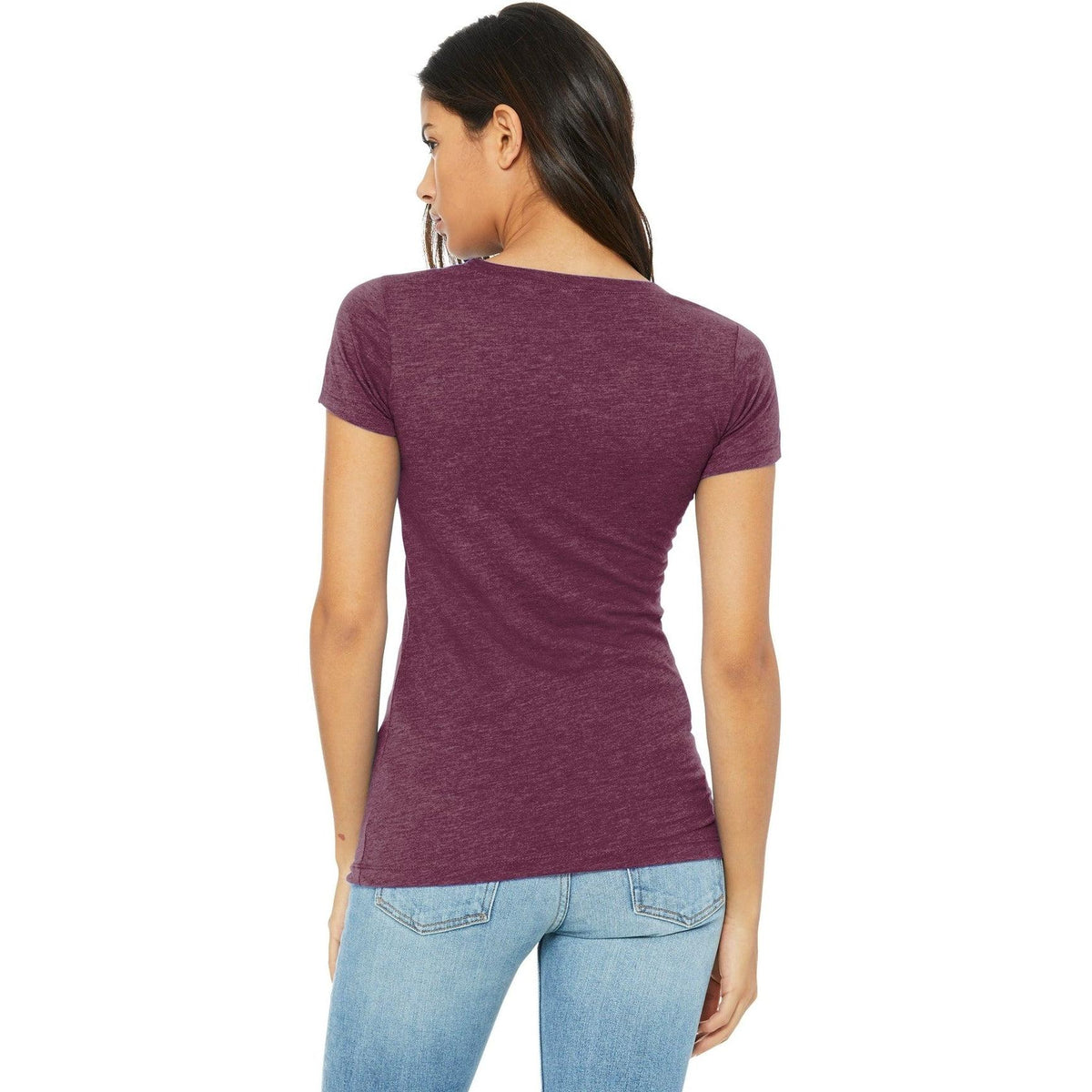 no-logo Bella+Canvas Ladies Triblend Short Sleeve Tee-Regular-Bella&Canvas-Thread Logic