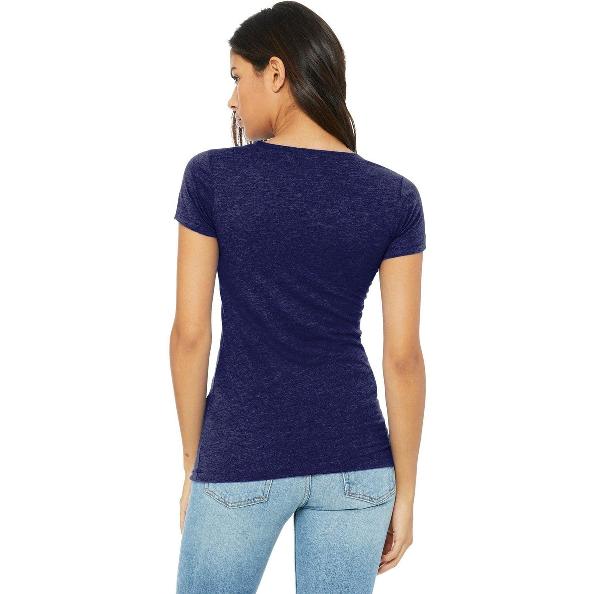no-logo Bella+Canvas Ladies Triblend Short Sleeve Tee-Regular-Bella&Canvas-Thread Logic