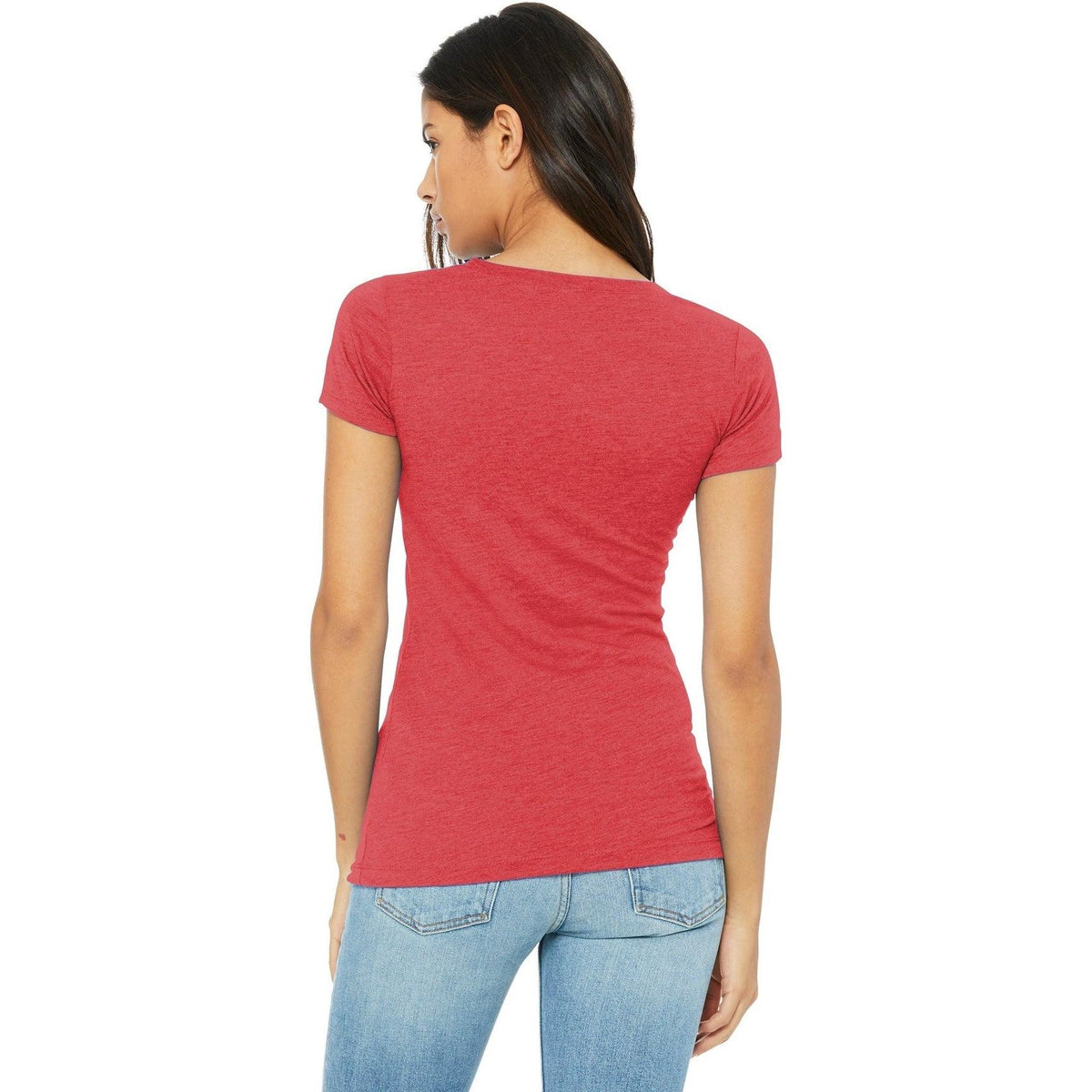 no-logo Bella+Canvas Ladies Triblend Short Sleeve Tee-Regular-Bella&Canvas-Thread Logic