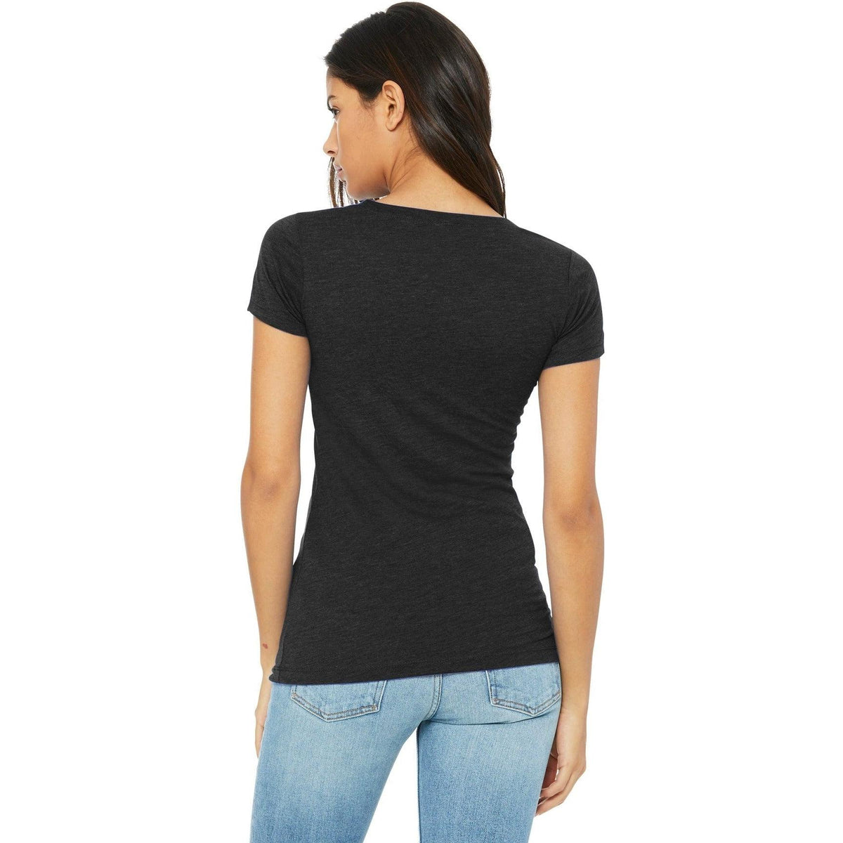 no-logo Bella+Canvas Ladies Triblend Short Sleeve Tee-Regular-Bella&Canvas-Thread Logic