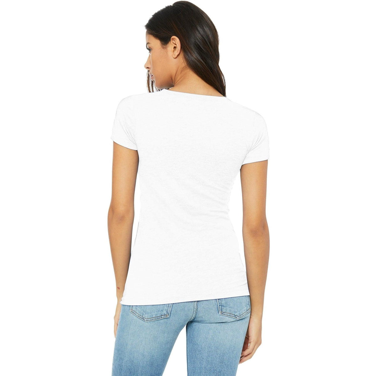no-logo Bella+Canvas Ladies Triblend Short Sleeve Tee-Regular-Bella&Canvas-Thread Logic