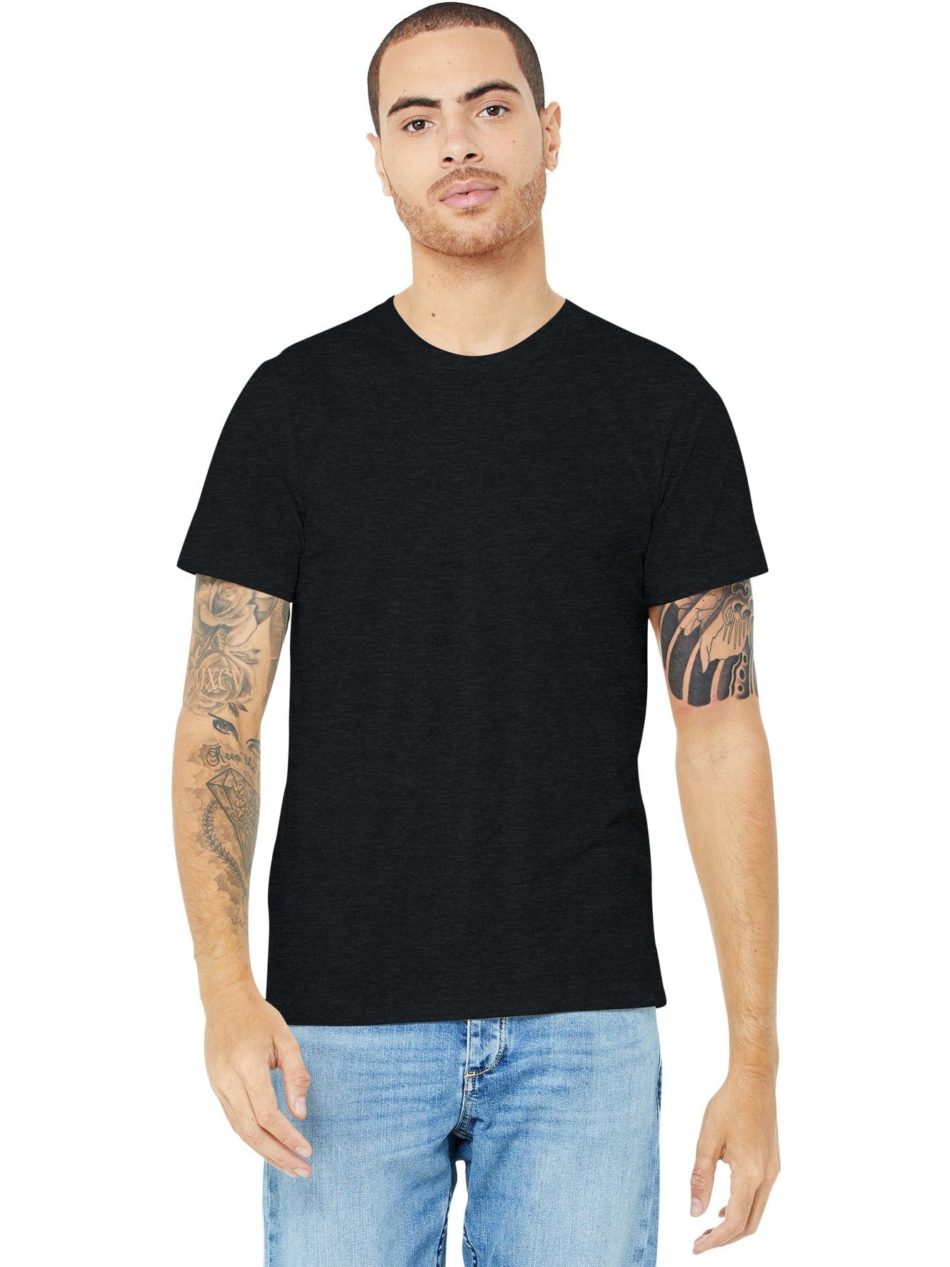 no-logo Bella+Canvas Made In The USA Jersey Short Sleeve Tee-Regular-Bella&Canvas-Thread Logic