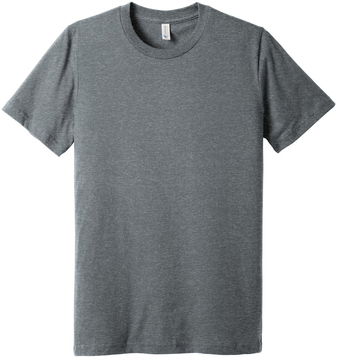 No-Logo CLOSEOUT - Bella+Canvas Made In The USA Jersey Short Sleeve Tee-Polos-Bella&Canvas-Athletic Heather-S-Thread Logic