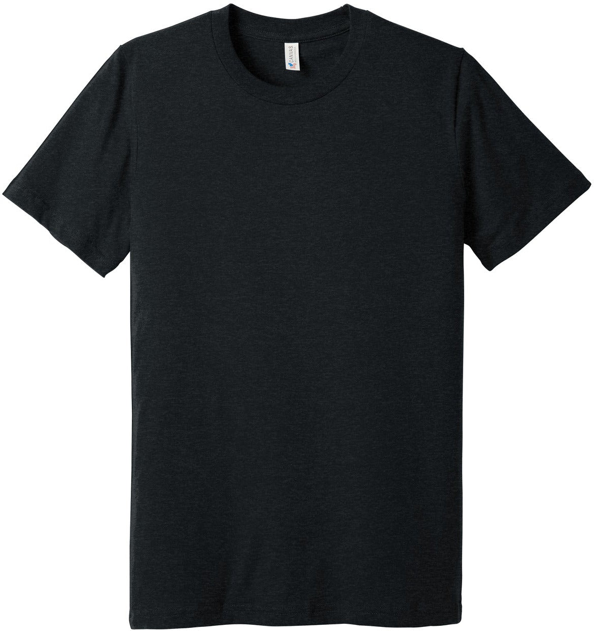 No-Logo CLOSEOUT - Bella+Canvas Made In The USA Jersey Short Sleeve Tee-Polos-Bella&Canvas-Dark Grey Heather-S-Thread Logic