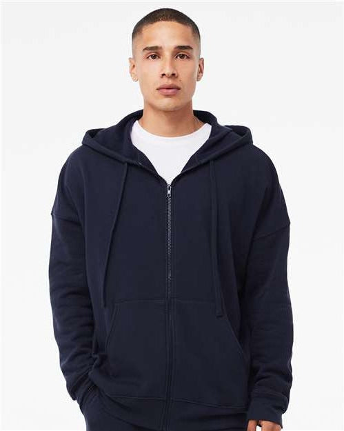 no-logo Bella+Canvas Sponge Fleece DTM Full-Zip Hoodie-Apparel-Bella&Canvas-Thread Logic