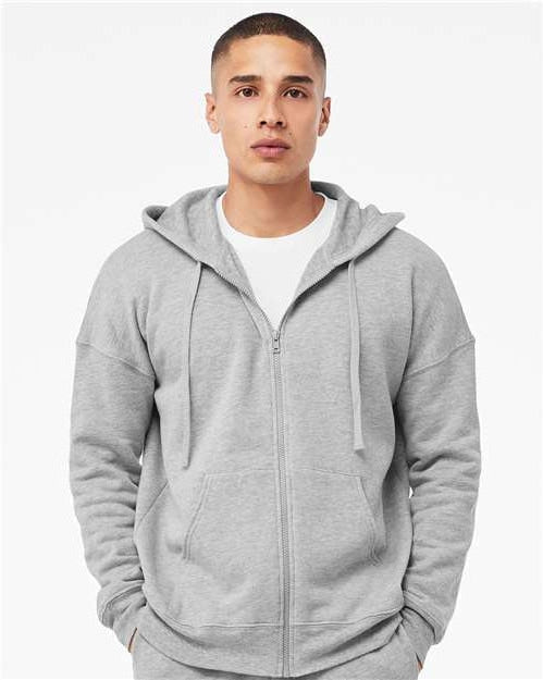 no-logo Bella+Canvas Sponge Fleece DTM Full-Zip Hoodie-Apparel-Bella&Canvas-Thread Logic