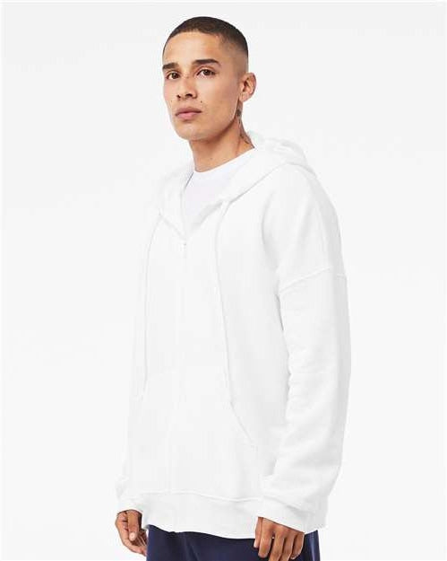 no-logo Bella+Canvas Sponge Fleece DTM Full-Zip Hoodie-Apparel-Bella&Canvas-Thread Logic