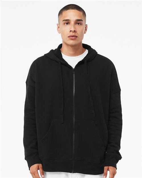 no-logo Bella+Canvas Sponge Fleece DTM Full-Zip Hoodie-Apparel-Bella&Canvas-Thread Logic