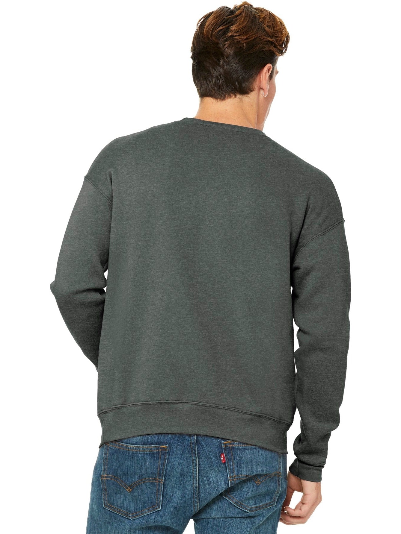 no-logo Bella+Canvas Sponge Fleece Drop Shoulder Sweatshirt-Regular-Bella&Canvas-Thread Logic