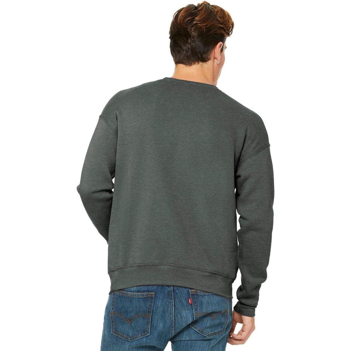 no-logo Bella+Canvas Sponge Fleece Drop Shoulder Sweatshirt-Regular-Bella&Canvas-Thread Logic