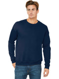 no-logo Bella+Canvas Sponge Fleece Drop Shoulder Sweatshirt-Regular-Bella&Canvas-Navy-S-Thread Logic