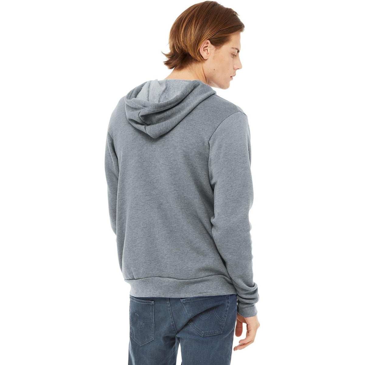 no-logo Bella+Canvas Sponge Fleece Full-Zip Hoodie-Regular-Bella&Canvas-Thread Logic