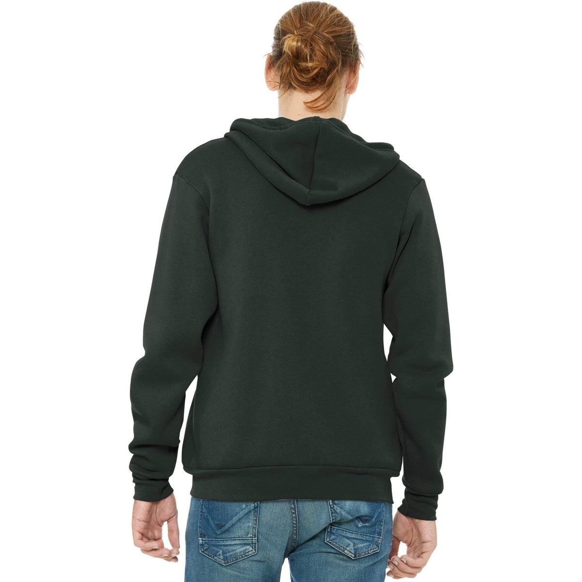 no-logo Bella+Canvas Sponge Fleece Full-Zip Hoodie-Regular-Bella&Canvas-Thread Logic