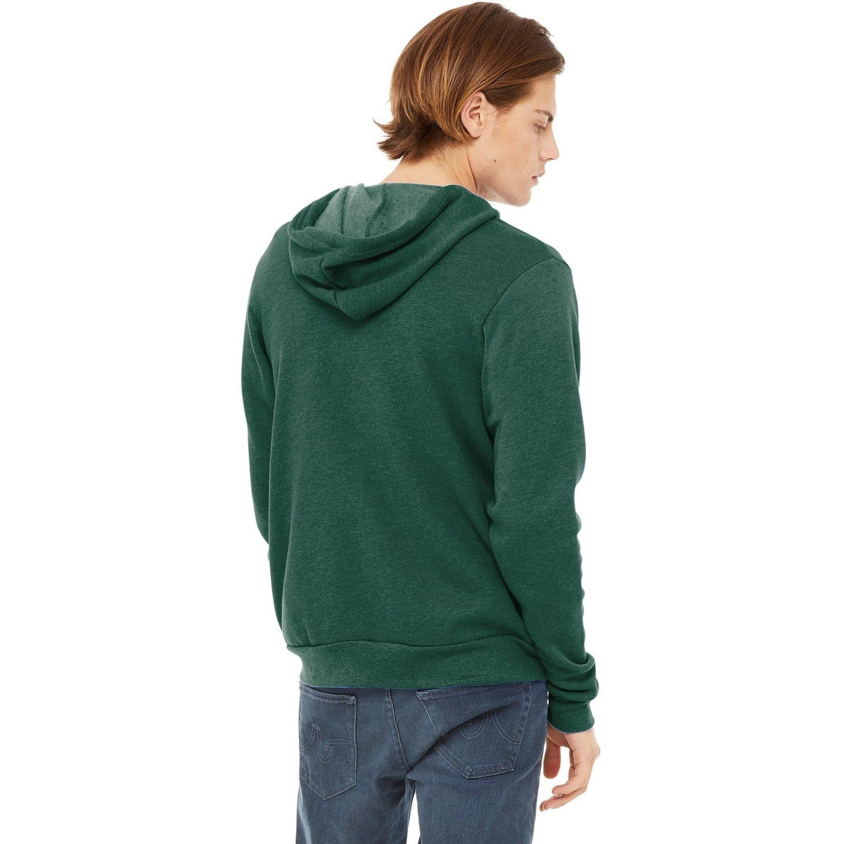 no-logo Bella+Canvas Sponge Fleece Full-Zip Hoodie-Regular-Bella&Canvas-Thread Logic
