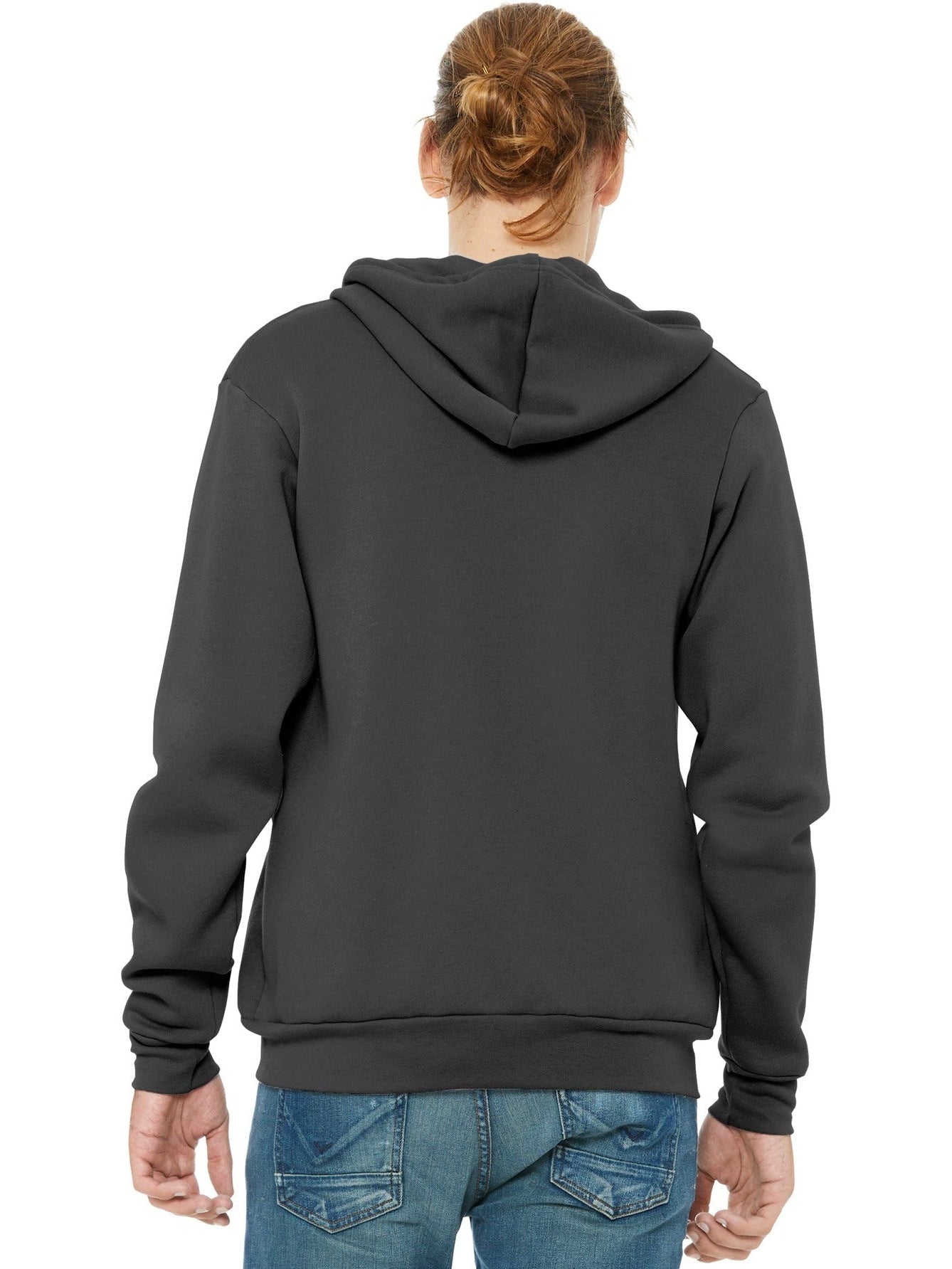 Bella&Canvas Sponge Fleece Full-Zip Sweatshirt with