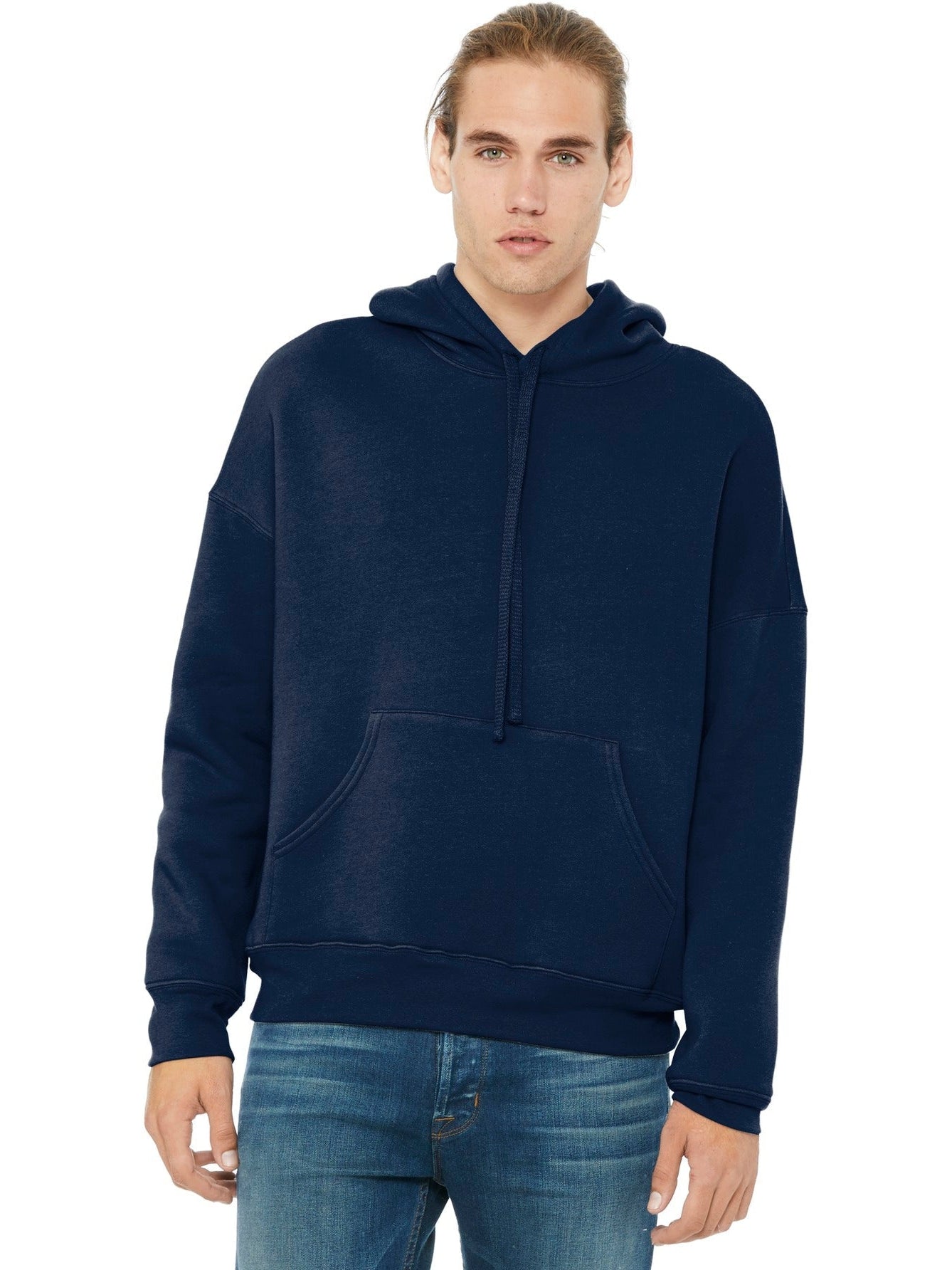 no-logo Bella+Canvas Sponge Fleece Pullover DTM Hoodie-Regular-Bella&Canvas-Thread Logic