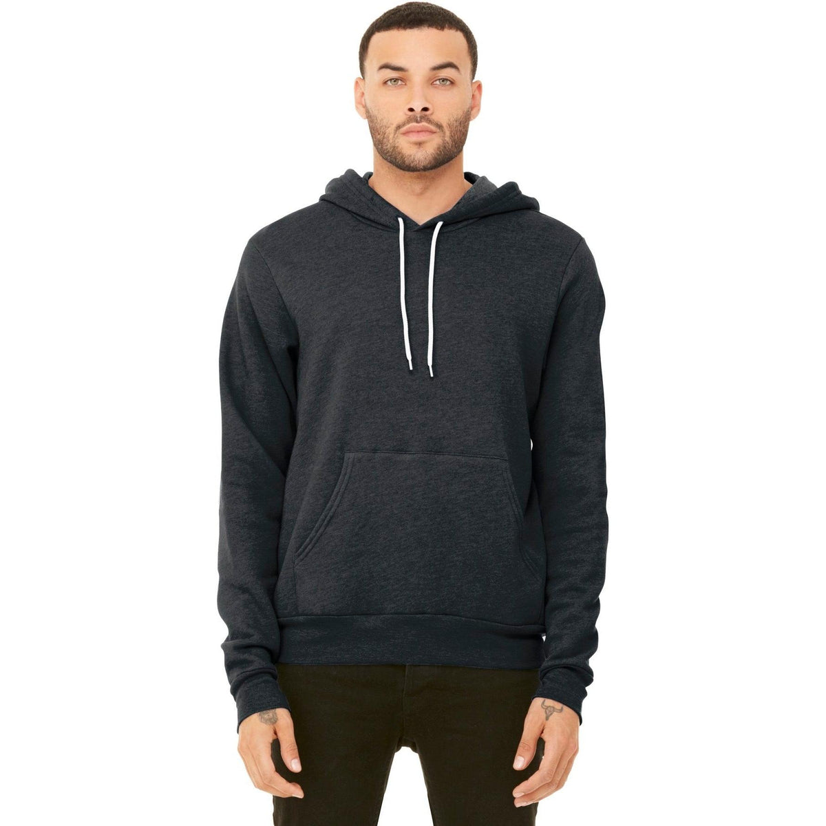 no-logo Bella+Canvas Sponge Fleece Pullover Hoodie-Regular-Bella&Canvas-Thread Logic