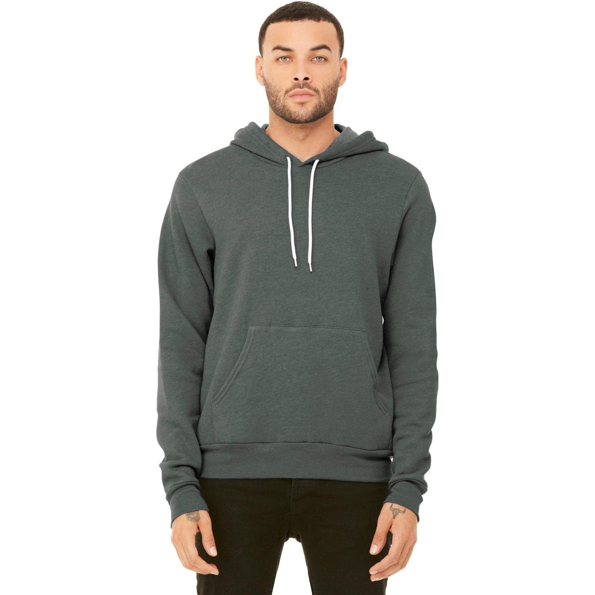 no-logo Bella+Canvas Sponge Fleece Pullover Hoodie-Regular-Bella&Canvas-Thread Logic