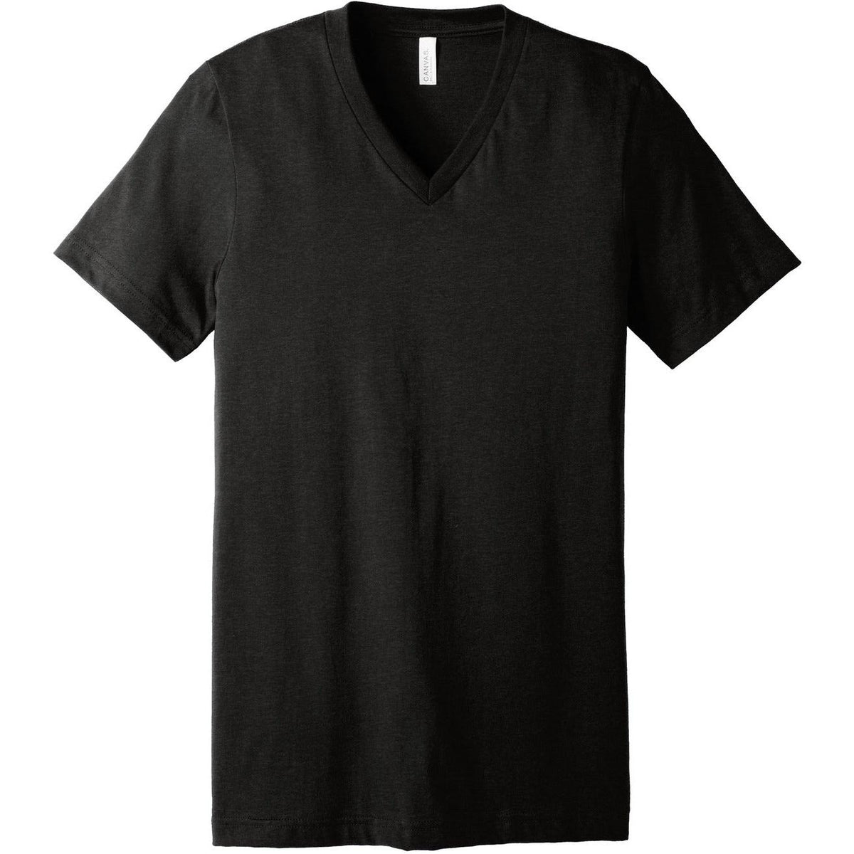 no-logo Bella+Canvas Unisex Heather CVC V-Neck Tee
