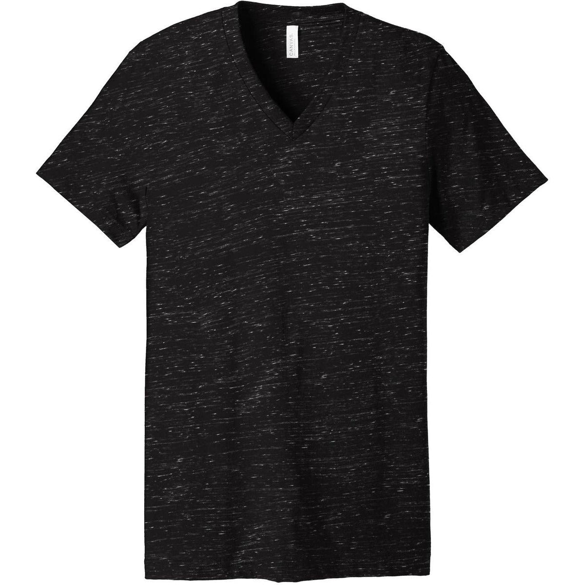 no-logo Bella+Canvas Unisex Textured Jersey V-Neck Tee