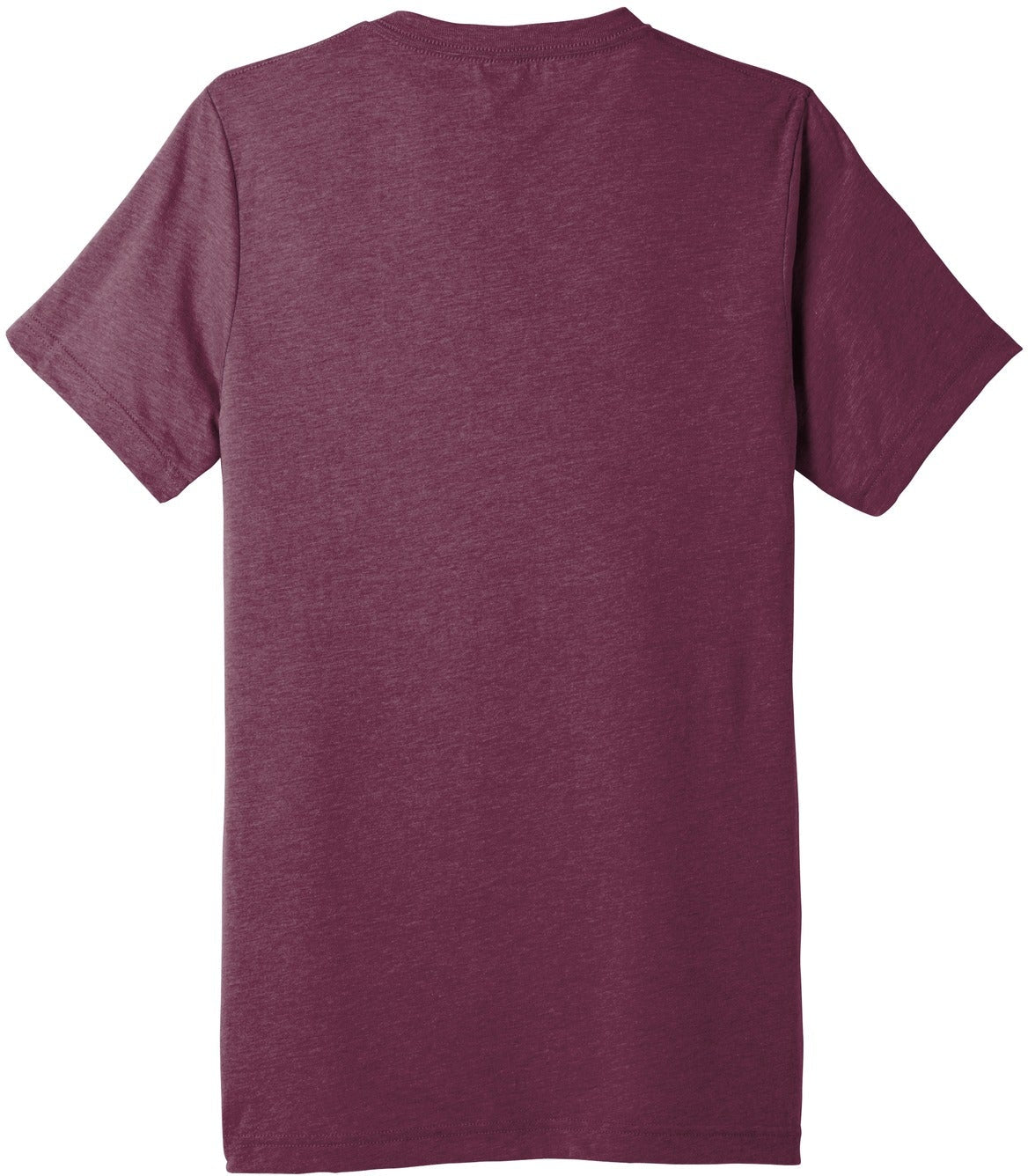 no-logo Bella+Canvas Unisex Triblend Short Sleeve V-Neck Tee-Regular-Bella&Canvas-Thread Logic