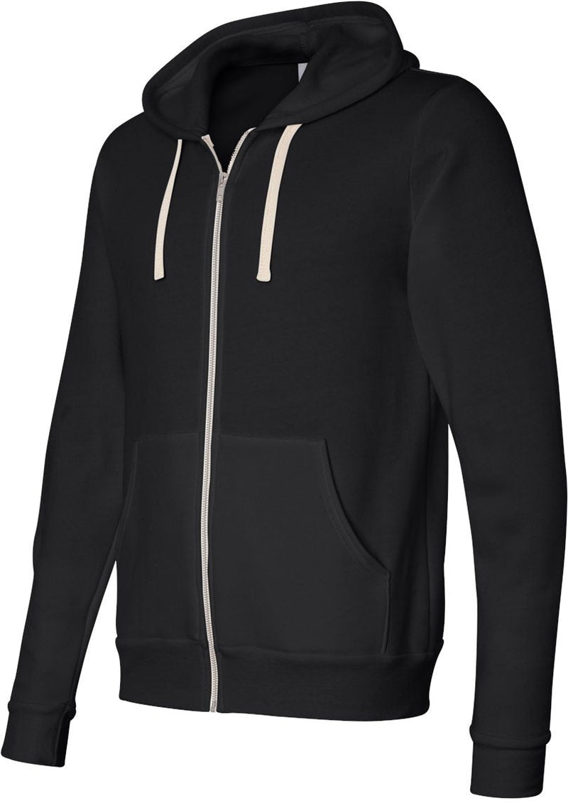 no-logo Bella+Canvas Unisex Triblend Sponge Fleece Full-Zip Hoodie-Fleece-Bella&Canvas-Thread Logic