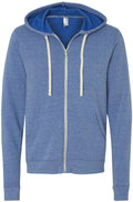 Bella+Canvas Unisex Triblend Sponge Fleece Full-Zip Hoodie