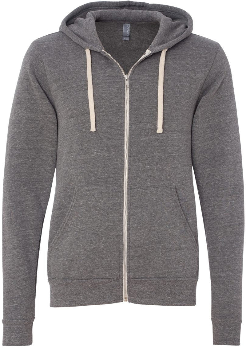 Bella+Canvas Unisex Triblend Sponge Fleece Full-Zip Hoodie