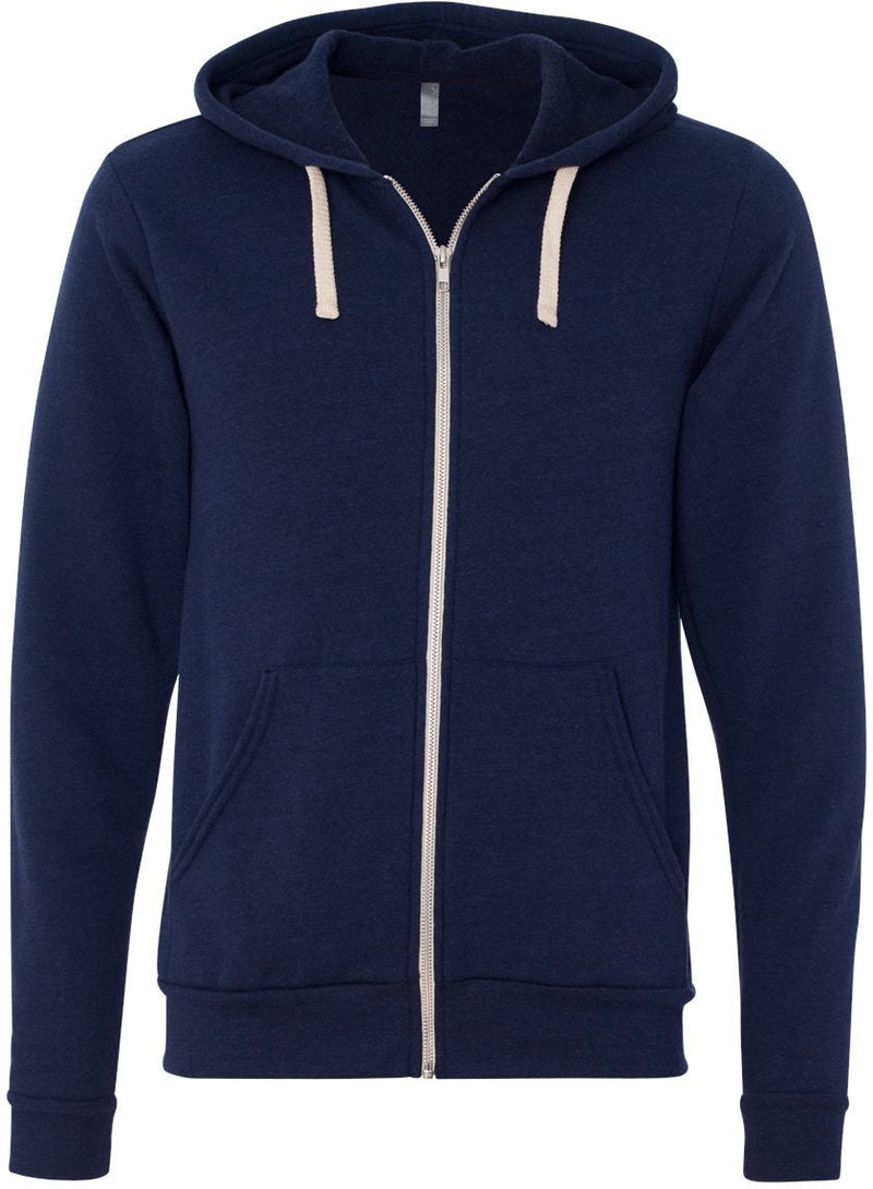 Bella+Canvas Unisex Triblend Sponge Fleece Full-Zip Hoodie