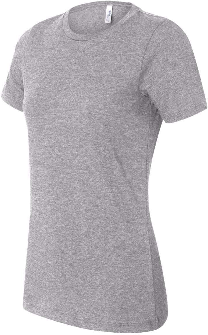 no-logo Bella+Canvas Women’s Relaxed Fit Heather CVC Tee-T-Shirts-Bella&Canvas-Thread Logic