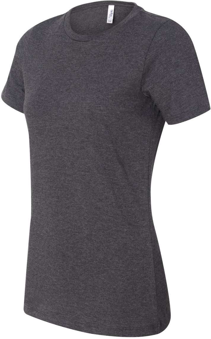 no-logo Bella+Canvas Women’s Relaxed Fit Heather CVC Tee-T-Shirts-Bella&Canvas-Thread Logic