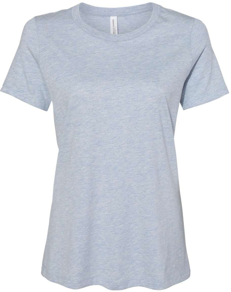 Bella+Canvas Women’s Relaxed Fit Heather CVC Tee