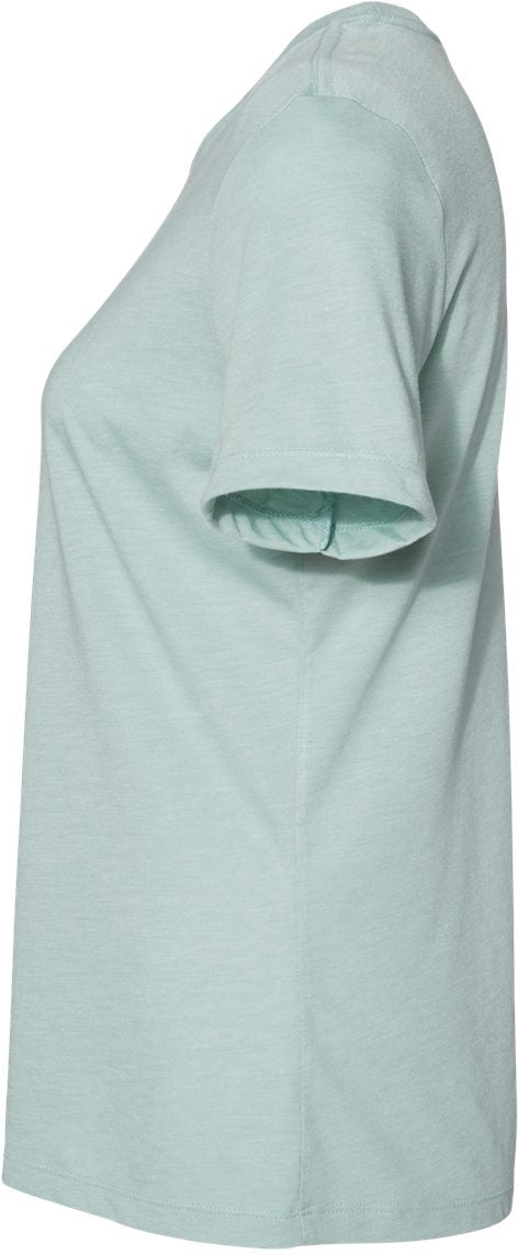 no-logo Bella+Canvas Women’s Relaxed Fit Triblend Tee-T-Shirts-Bella&Canvas-Thread Logic