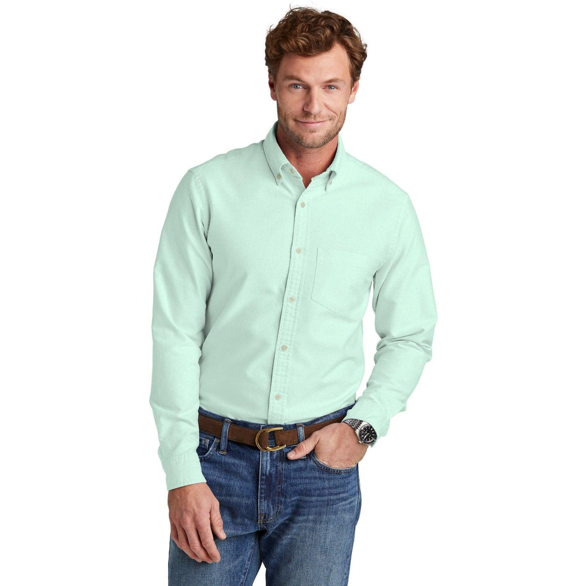 Brooks Brothers Casual Oxford Cloth Shirt BB18004