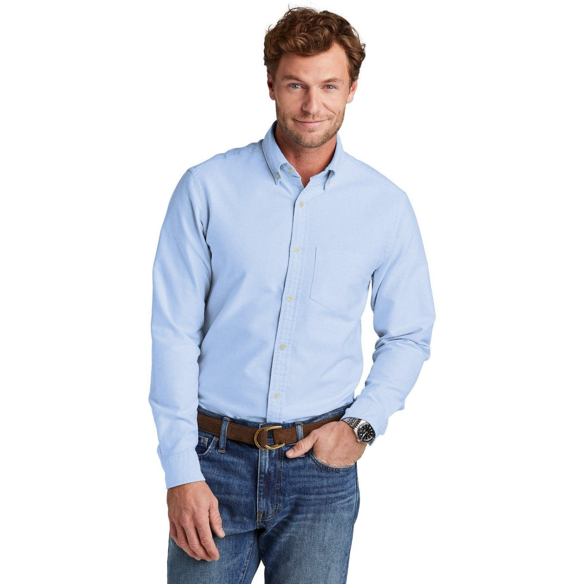 no-logo Brooks Brothers Casual Oxford Cloth Shirt-New-Brooks Brothers-Thread Logic