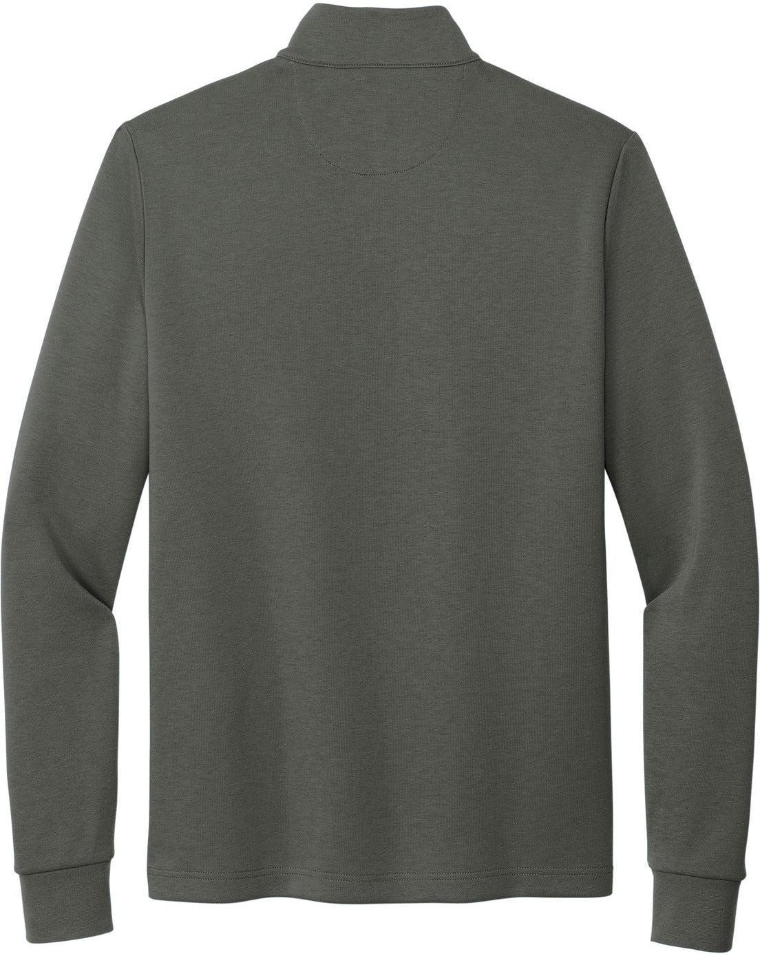 Brooks Brothers Double-Knit 1/4-Zip With Custom Embroidery