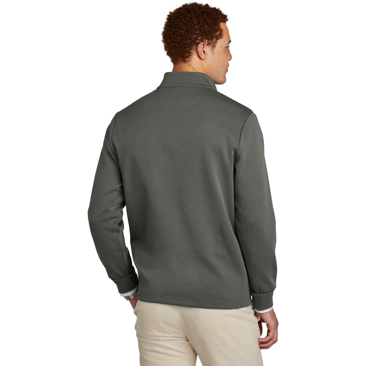 no-logo Brooks Brothers Double-Knit 1/4-Zip-New-Brooks Brothers-Thread Logic