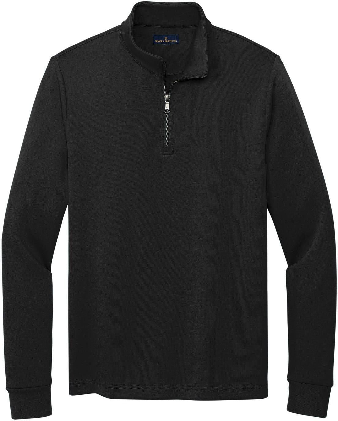 OUTLET-Brooks Brothers Double-Knit 1/4-Zip