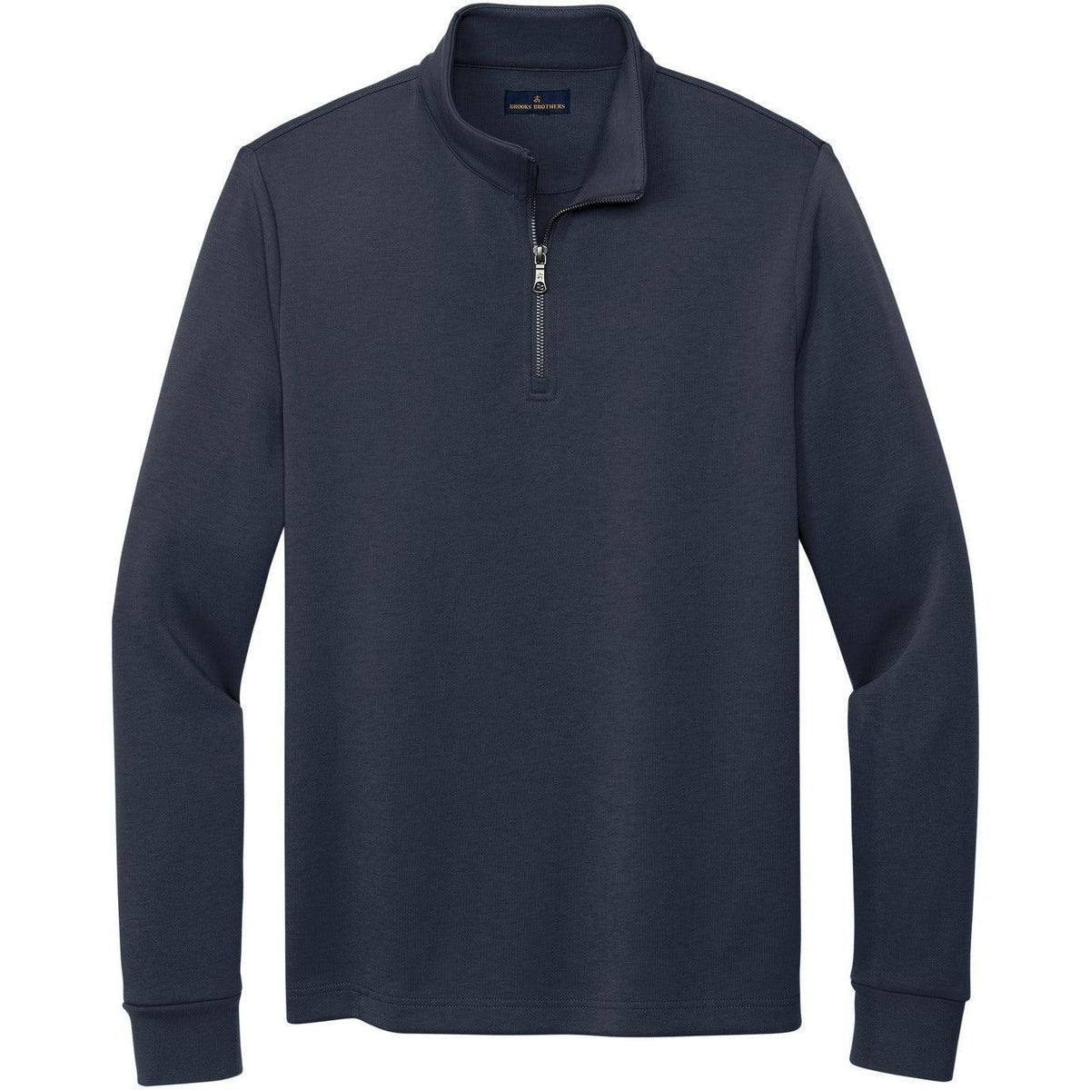 no-logo Brooks Brothers Double-Knit 1/4-Zip