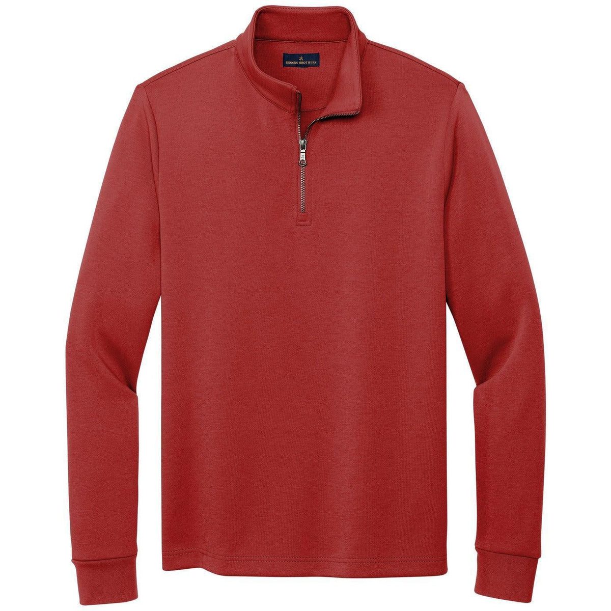 no-logo Brooks Brothers Double-Knit 1/4-Zip