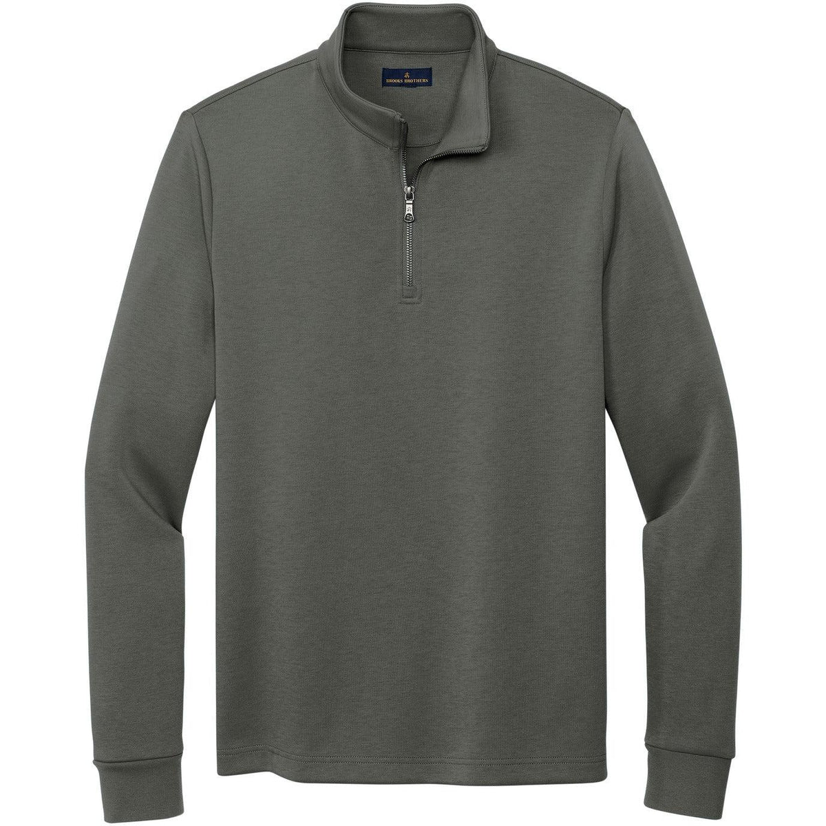 no-logo Brooks Brothers Double-Knit 1/4-Zip