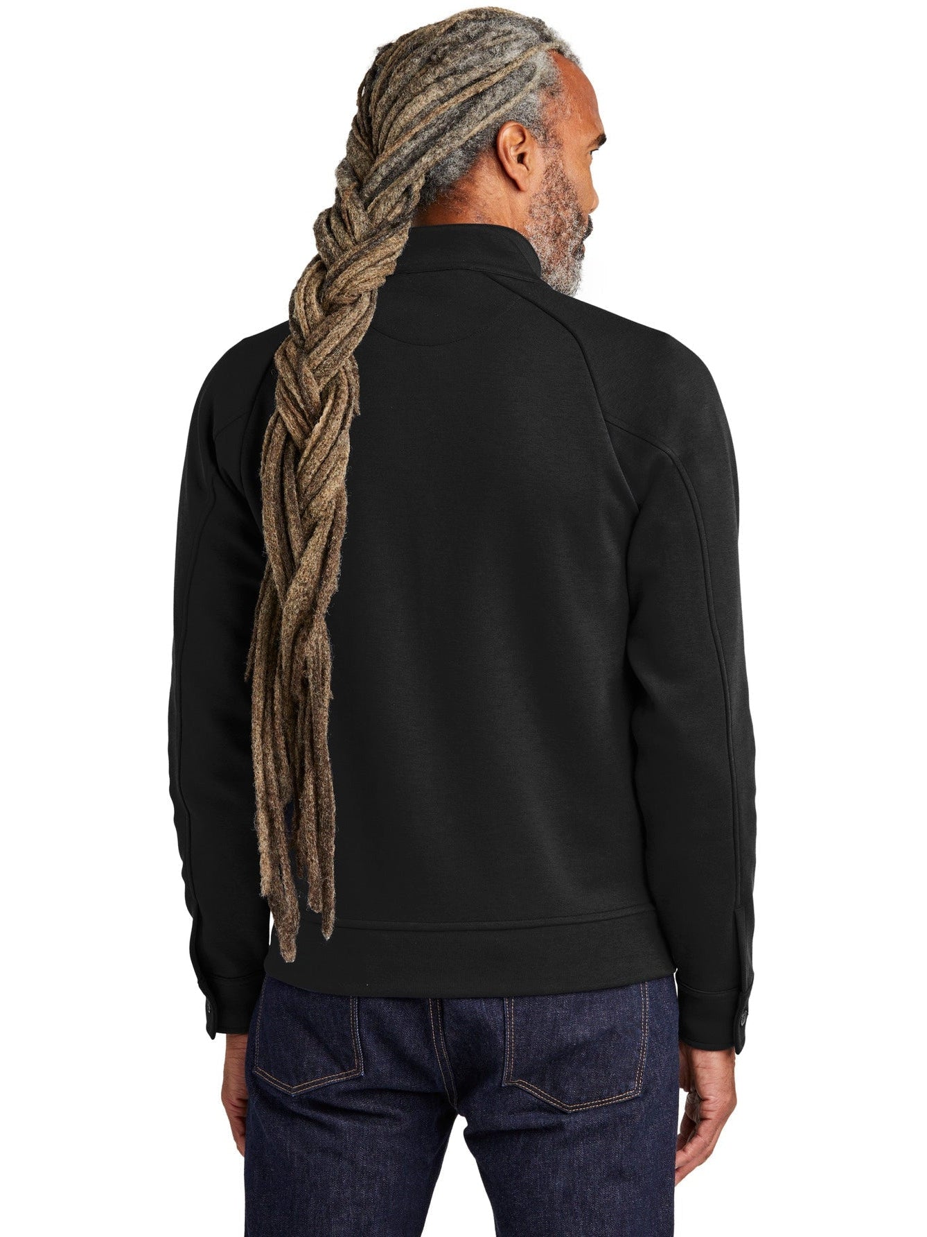 Brooks Brothers Double-Knit Full-Zip With Custom Embroidery