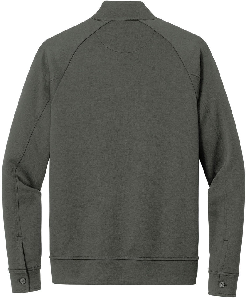 Brooks Brothers Double-Knit Full-Zip With Custom Embroidery
