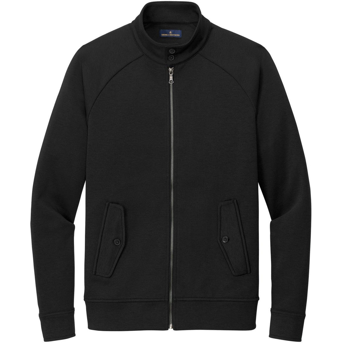 no-logo Brooks Brothers Double-Knit Full-Zip