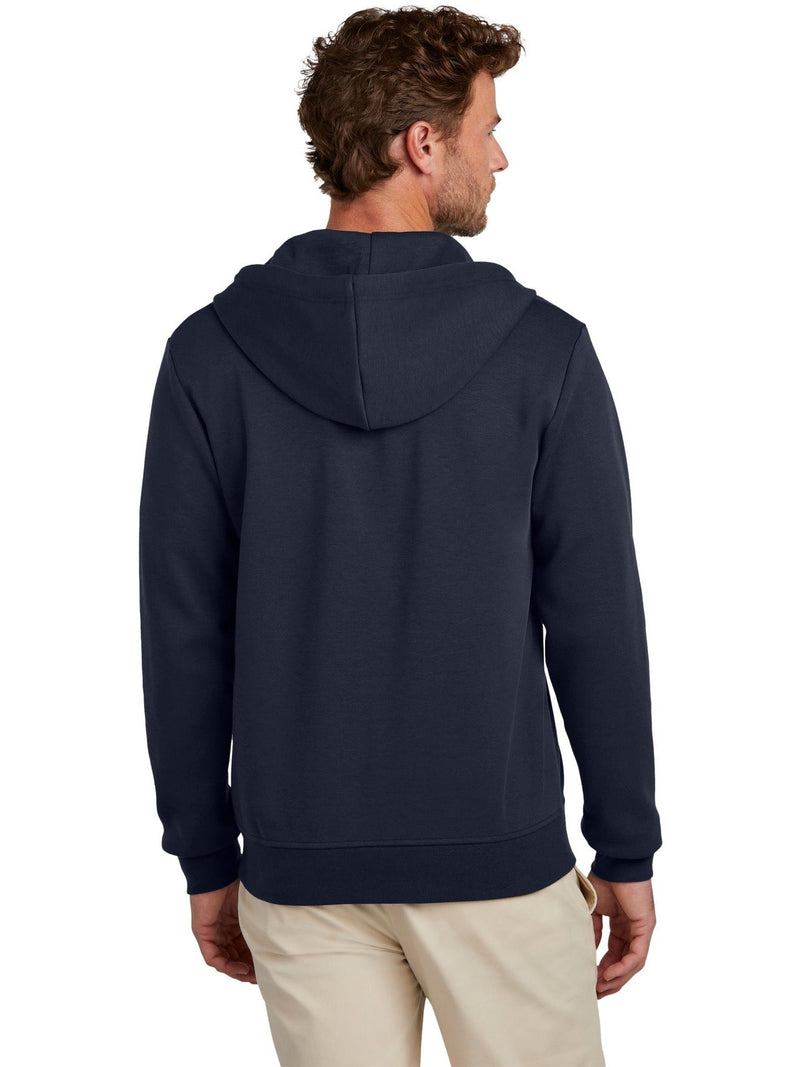 no-logo Brooks Brothers Double-Knit Full-Zip Hoodie-New-Brooks Brothers-Thread Logic