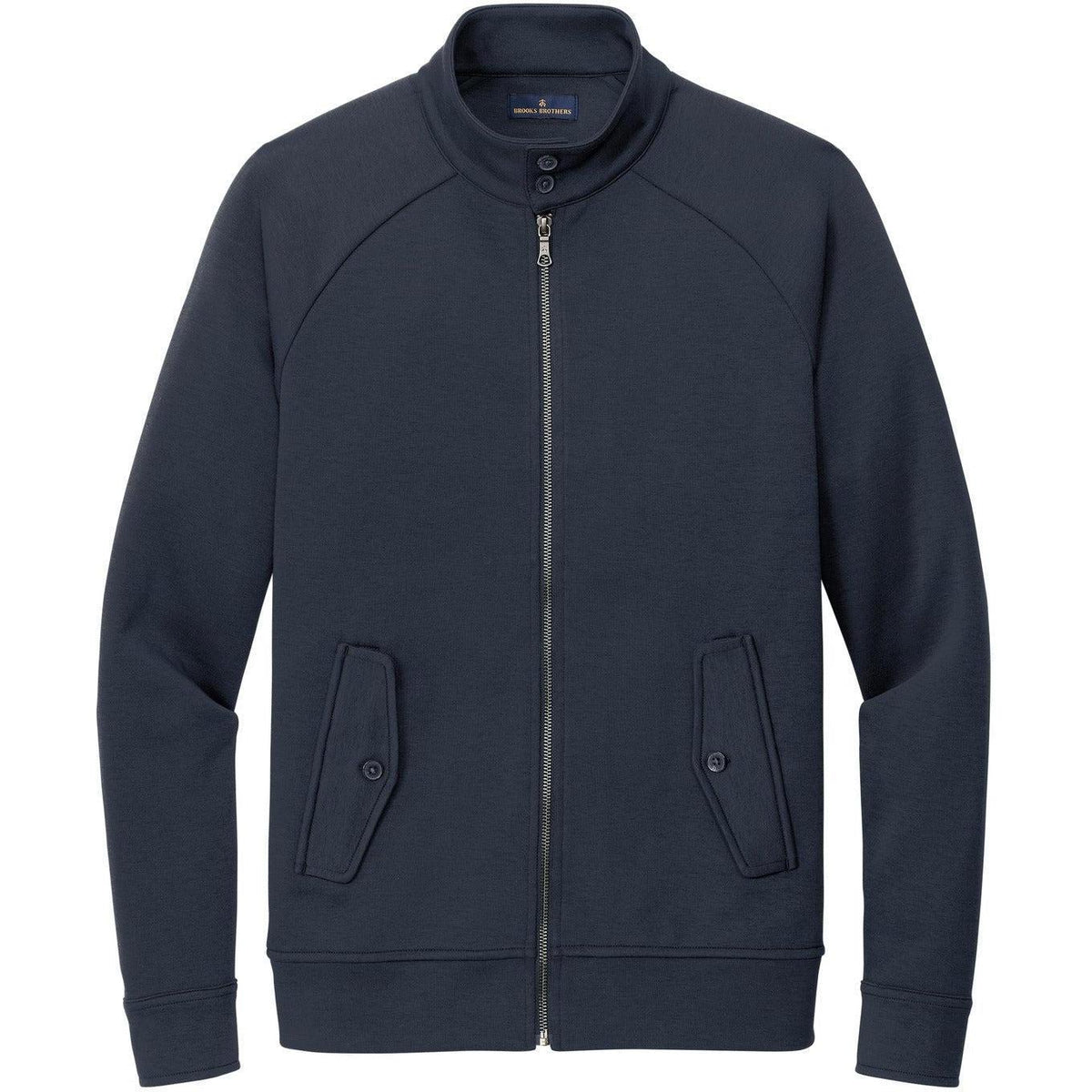 no-logo Brooks Brothers Double-Knit Full-Zip