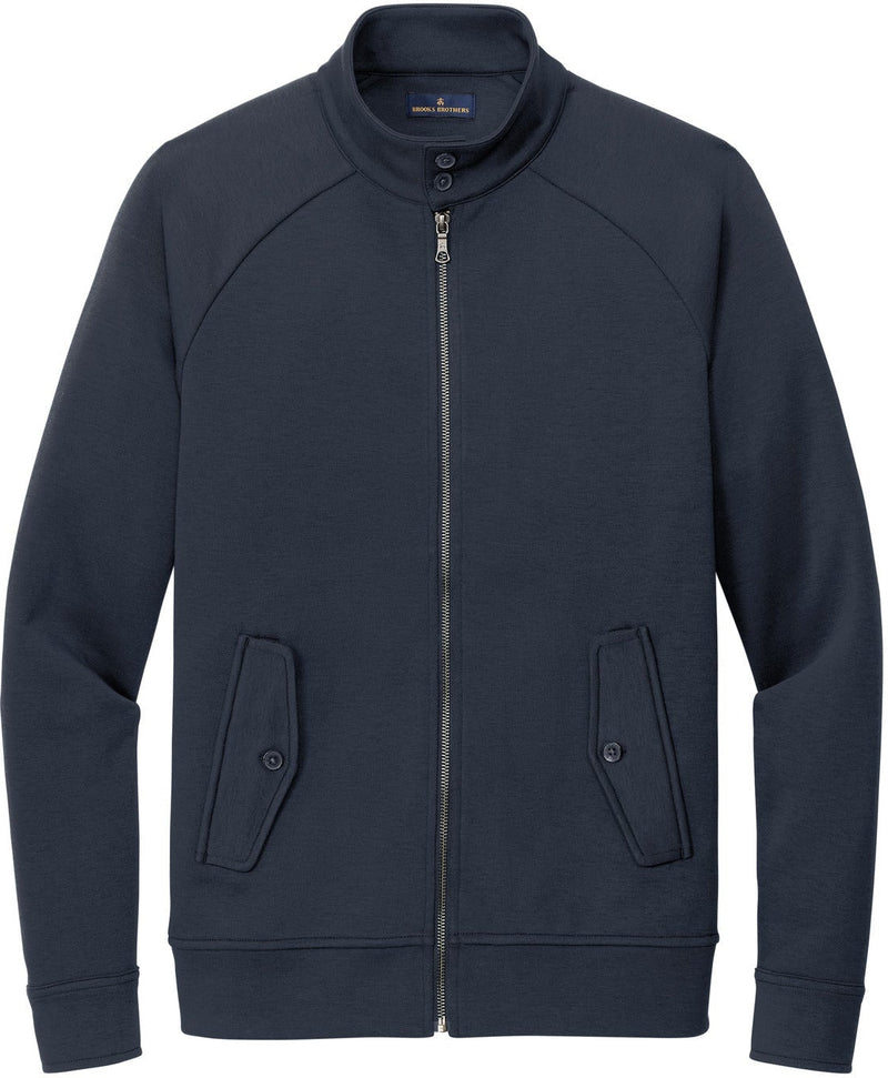 Brooks Brothers Double-Knit Full-Zip With Custom Embroidery | BB18210 |  Thread Logic