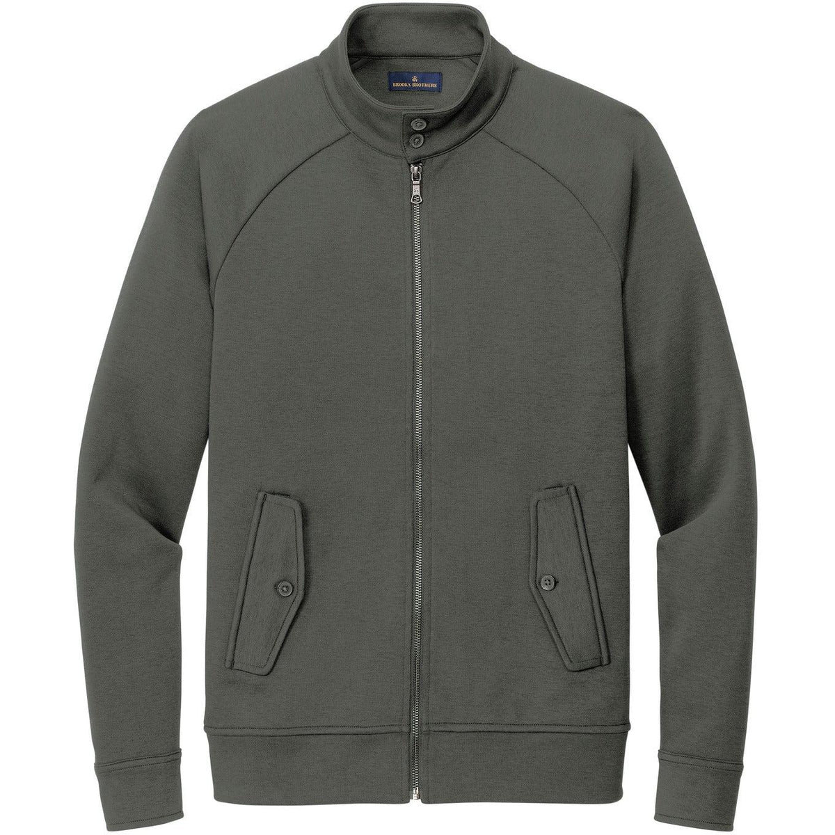 no-logo Brooks Brothers Double-Knit Full-Zip